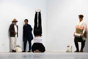 River Lin, '20 Minutes for the 20th Century, but Asian,' Performance. Afternoon Notes: Day 2. FIELD MEETING Take 6: Thinking Collections (26 January 2019), in collaboration with Alserkal Avenue, Dubai. Courtesy of Asia Contemporary Art Week (ACAW).